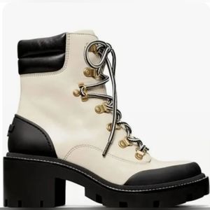 Tory Burch Hiker Lug Sole Boots, Sz 9.5